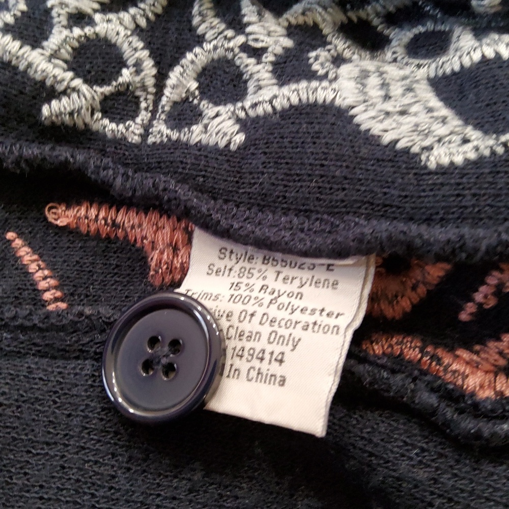 Johnny Was Embroidered Harlow Jacket Size M - Picture 15 of 15